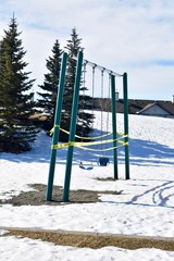 Playgrounds closed and lockdown during state of emergency