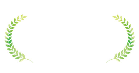 ありがとう30周年のイラスト ロゴ 水彩タッチのアニバーサリーのロゴアイコン 青 月桂樹のリース Analog Wall Mural Anal Globeds