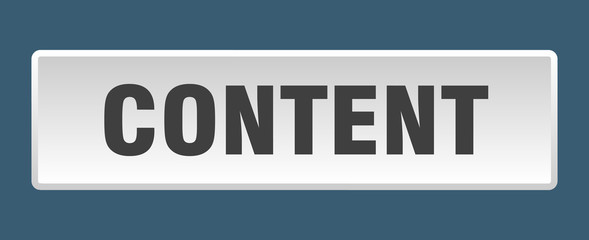 content button. content square white push button
