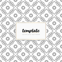 Background mandala seamless pattern vector