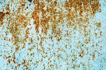 Rust metal texture at the gate