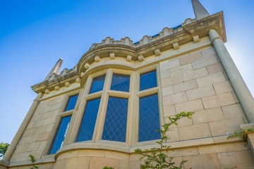 facade of an old building