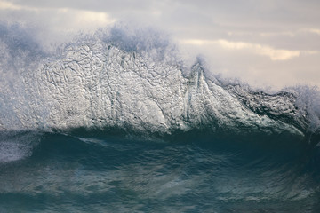 Splashing waves, Byron Bay Australia