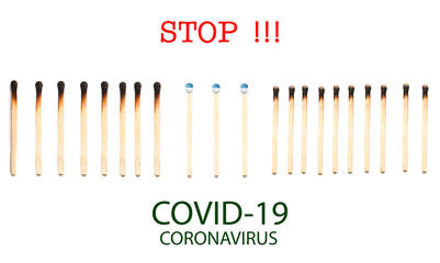 Social distance concept for epidemic safety. Covid-19 and Coronavirus. Keep the distance to avoid...