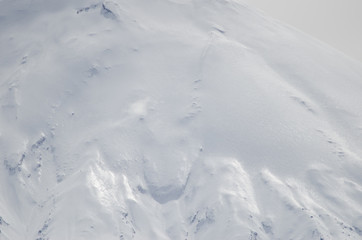 Slope of Parinacota volcano in Lauca National Park.