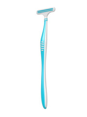 Tongue cleaner. No trademarks. 3D Illustration.