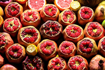 The vitamin store pomegranate and orange
