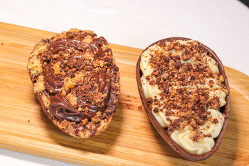 chocolate cookies egg