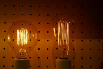 Antique lighting Edison light bulb