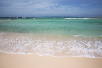 Fototapeta na wymiar Beautiful Baby Beach in Aruba