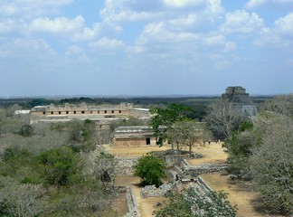 Uxmal Mayan City Mexico