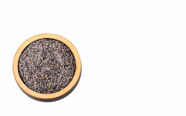 Organic Poppy Seeds - Papaver Ssp. Top view