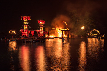 石川県・能登町 恋路火祭り 3