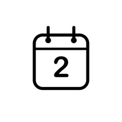 Vector illustration, calendar icon design