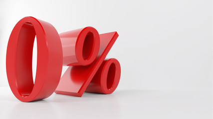 3D render of Big Sale Word