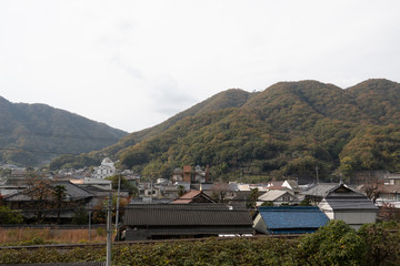 Obraz premium 頼久寺からの景色