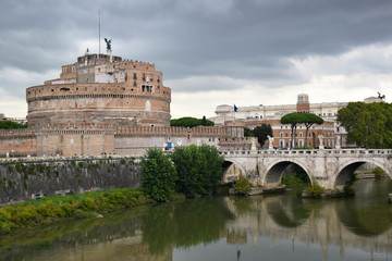 Castel Sant Angelo in Rome, Italy
