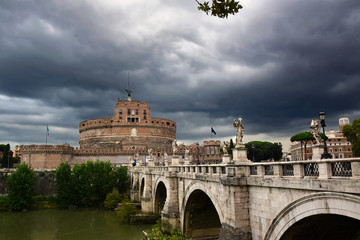 Castel Sant Angelo in Rome, Italy