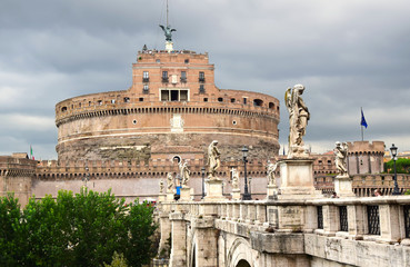 Castel Sant Angelo in Rome, Italy