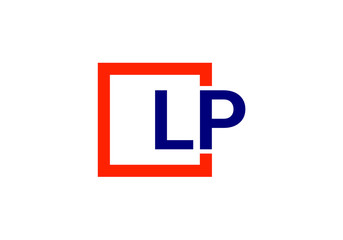L P Initial Letter Logo design vector template, Graphic Alphabet Symbol for Corporate Business Identity