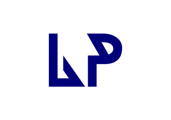 L P Initial Letter Logo design vector template, Graphic Alphabet Symbol for Corporate Business Identity