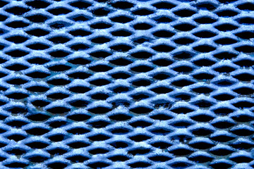 close up cross silver steel pattern