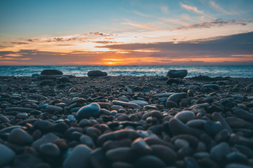 Obraz premium sunrise in the beach