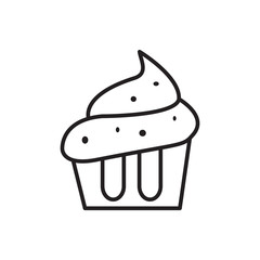 Cup cake, Muffin icon