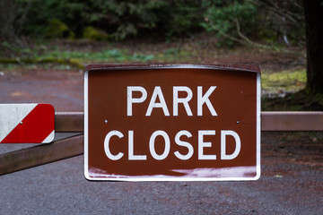 Closing down trails and parks