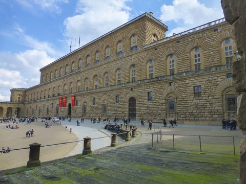 Palazzo Pitti Florence In Italy
