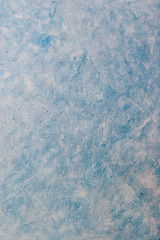 background of abstract textured painting with blue and white tones
