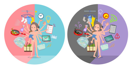 flat type nude women_mulch task switch