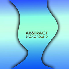 Abstract Background with Colorful and Gradient Beautiful Shape Illustration