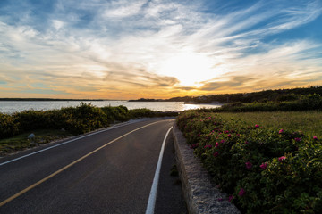 A Summer Day on the Massachusetts Coastline