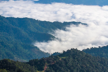 view of mountains