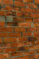 A brick background
