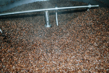 Colombian coffee process with beautiful landscapes