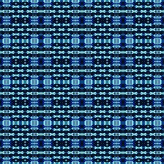 seamless pattern graphic with very dark blue, sky blue and strong blue colors. can be used for fashion textile, fabric prints and wrapping paper