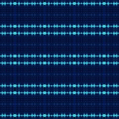seamless pattern background design with very dark blue, medium turquoise and strong blue colors. can be used for fashion textile, fabric prints and wrapping paper