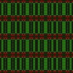 creative seamless pattern background with very dark green, forest green and firebrick colors. can be used for fashion textile, fabric prints and wrapping paper
