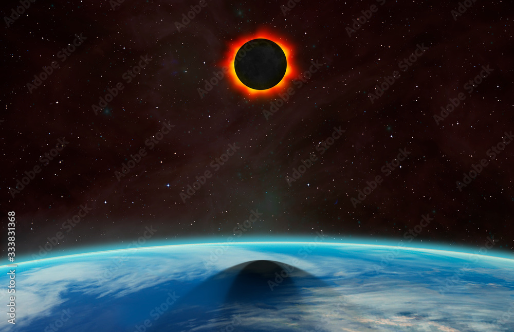 Poster Solar Eclipse 