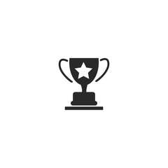 Trophy cup vector