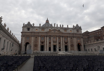 Fototapeta na wymiar architecture, building, basilica, Italy, europe, Rome