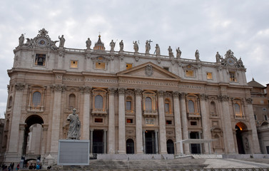 Fototapeta na wymiar architecture, building, Italy, europe, Rome, cathedral
