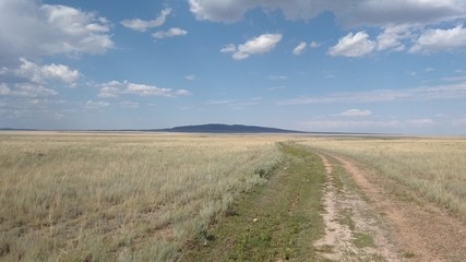 Поход к метеоритному кратеру гор Шунак 6-7 июля 2019 года