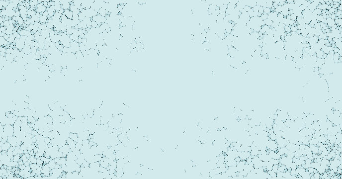 Network Mesh Procedural Art background illustration