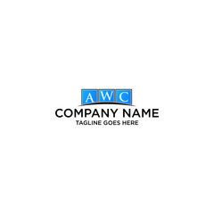 AWC Logo Letters white background 
