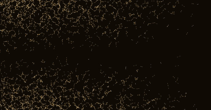 Network Mesh Procedural Art background illustration