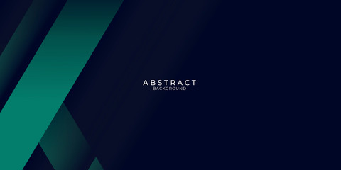 Abstract geometric green black background. Vector illustration for presentation design, banner, flyer, poster and business card