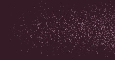 Network Mesh Procedural Art background illustration